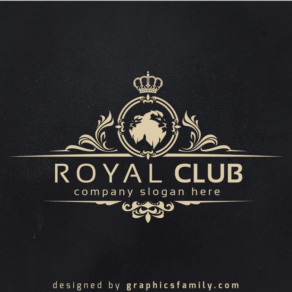 Royal Club Luxury Logo Template Graphicsfamily