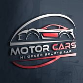 Speed Sports Car Logo Template