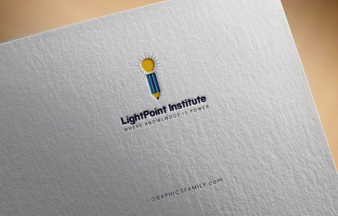 LightPoint Institute Logo Template – GraphicsFamily