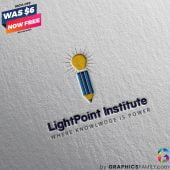 LightPoint Institute Logo Template