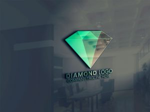 mockup-for-diamond-logo-template
