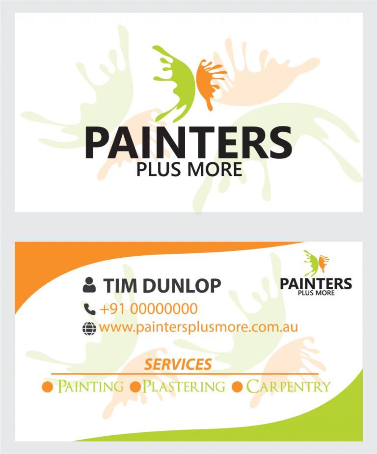 Painters Business Cards Template – GraphicsFamily