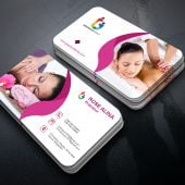 Beauty and Spa Business Card Design