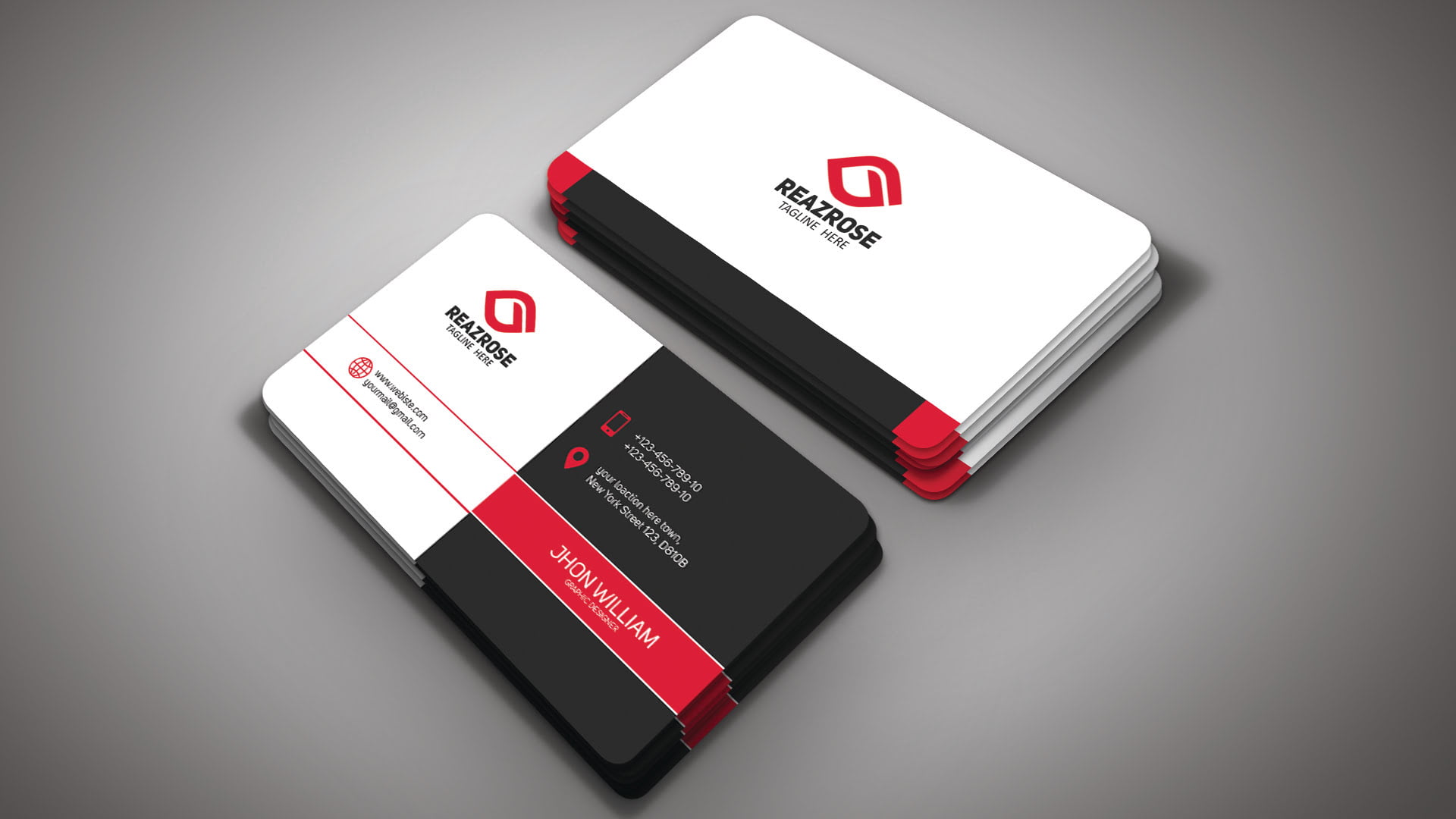 Digital Graphic Consultant Business Card