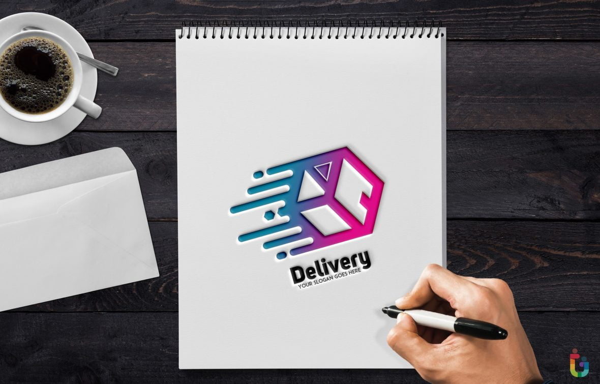Delivery Abstract Logo Template – GraphicsFamily