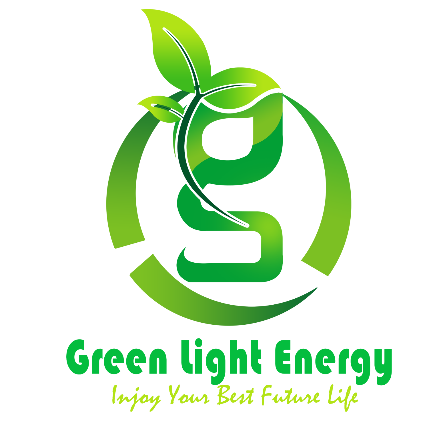 Eco Green Light Energy Logo Design – GraphicsFamily