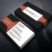 Economist PSD Business Card Template