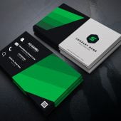 Electrician PSD Business Card Template