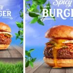 FREE Fast-Food Burger Advertising PSD Poster Design