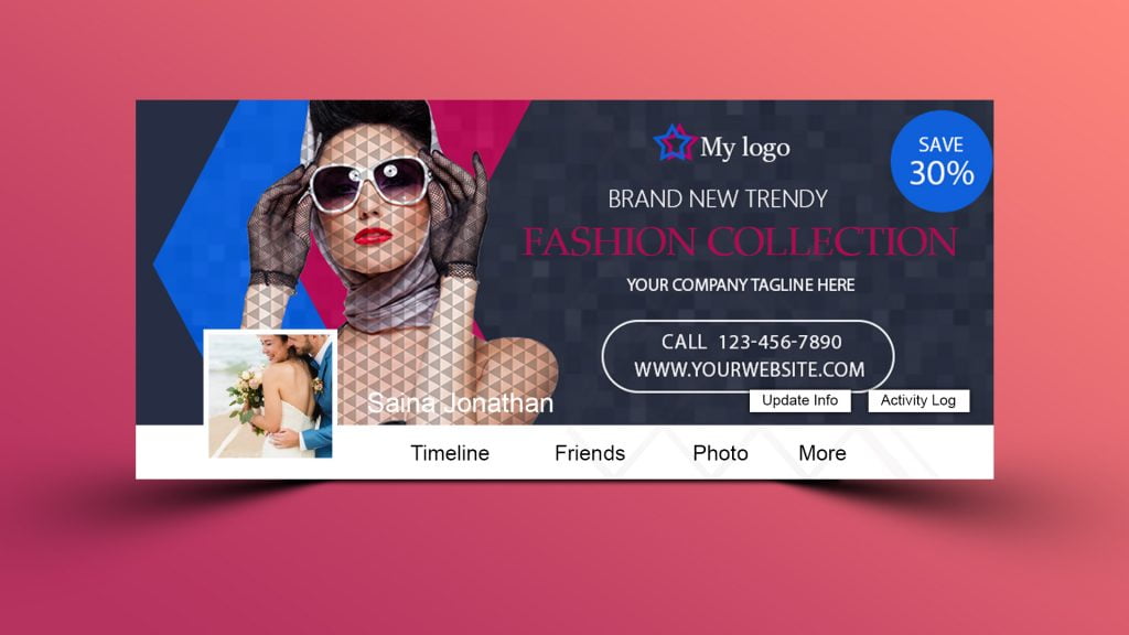 Fashion Clothes PSD Facebook Cover Template – GraphicsFamily