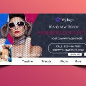 Fashion Clothes PSD Facebook Cover Template