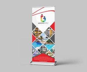 .PSD Corporate Roll Up Banner Design – GraphicsFamily