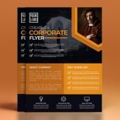 Free Creative Corporate .PSD Flyer Design