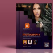 Free Professional Photography Flyer .PSD Template