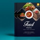 Free Restaurant .PSD Flyer Design