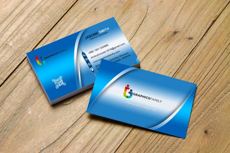 Simple Professional Business Card – GraphicsFamily