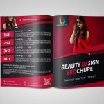 Skincare and Beauty Clinic Bi Fold Brochure Design