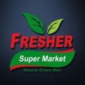 Free Super Market PSD Logo Template