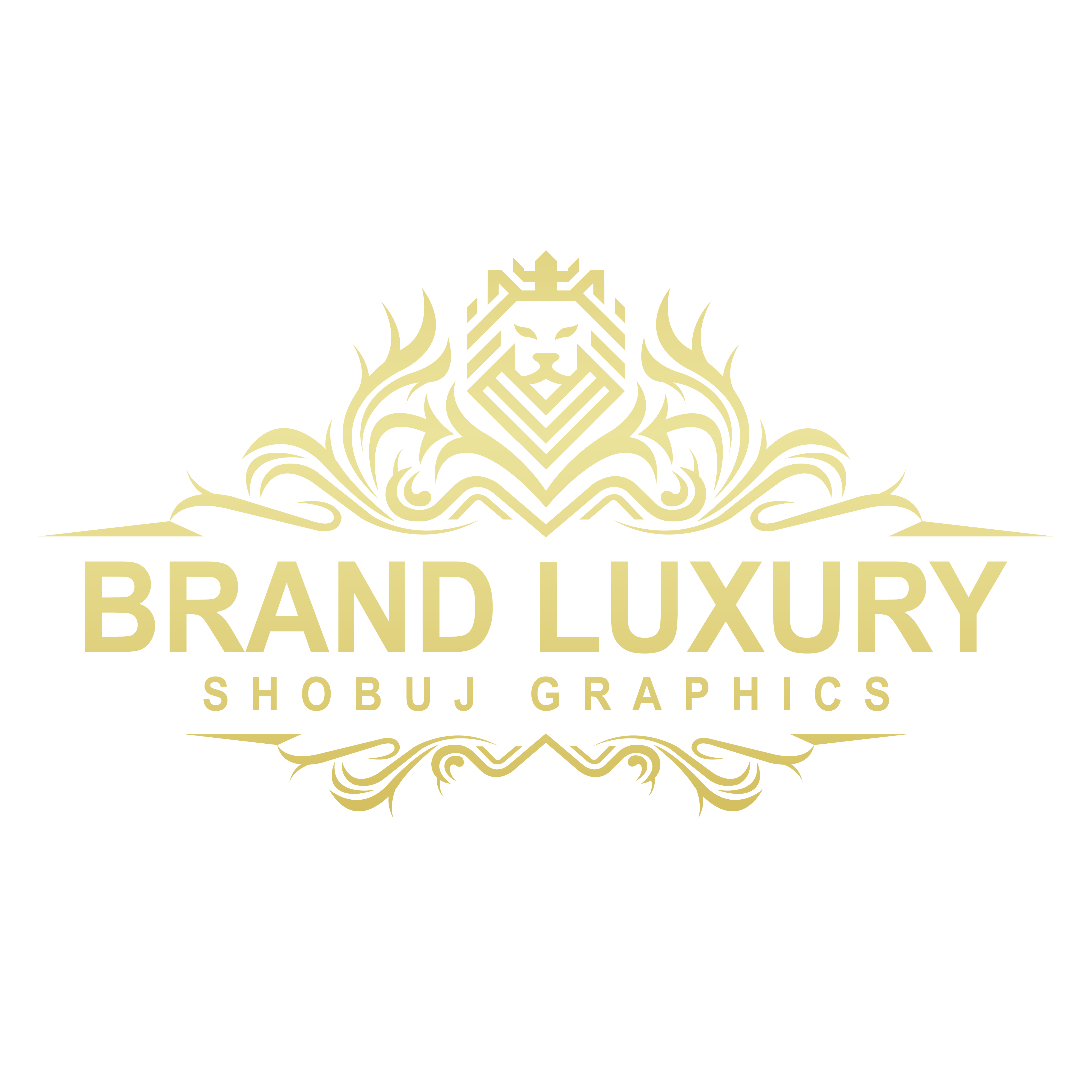 Luxury Brand Logo Design Graphicsfamily