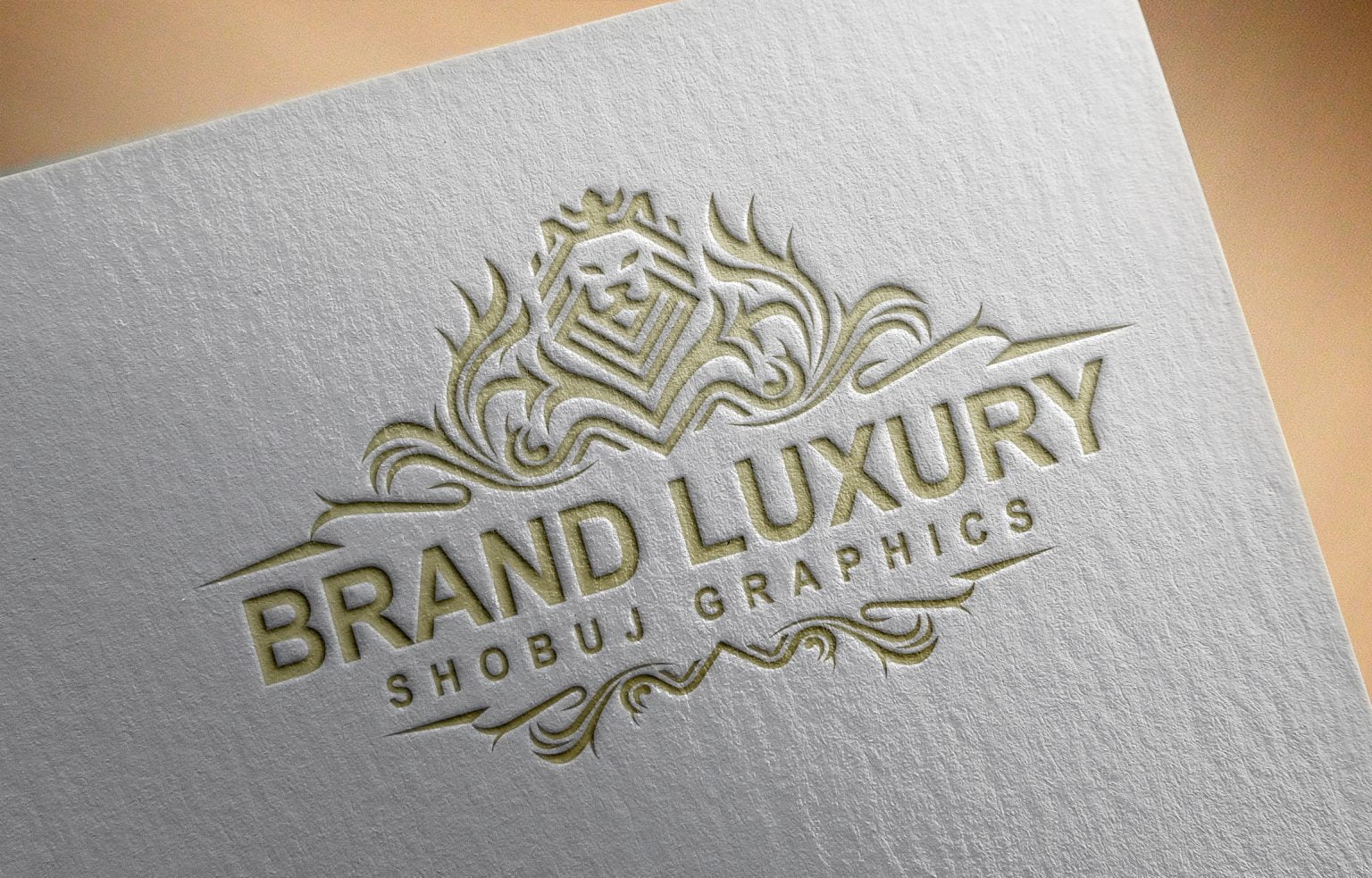 Luxury Brand Logo Design GraphicsFamily