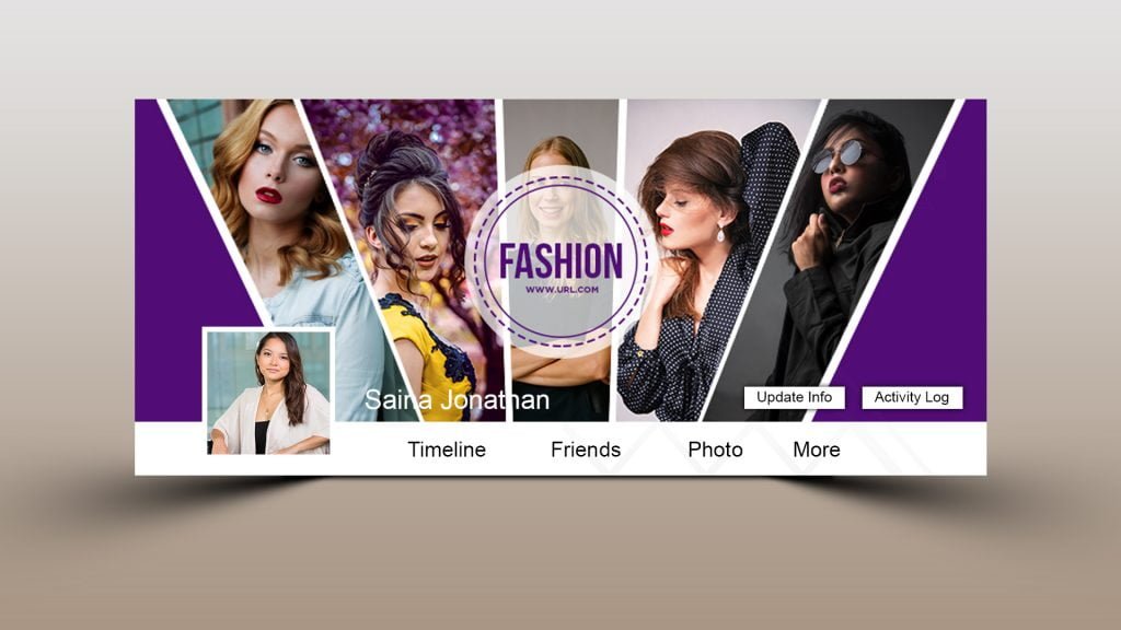 Luxury Fashion Brand Facebook Cover Design – GraphicsFamily