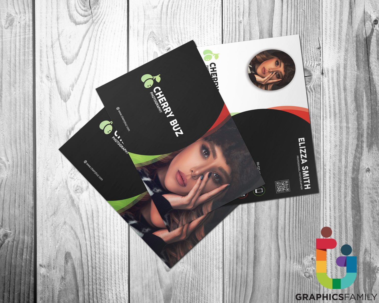 Professional Photographer Business Card – GraphicsFamily