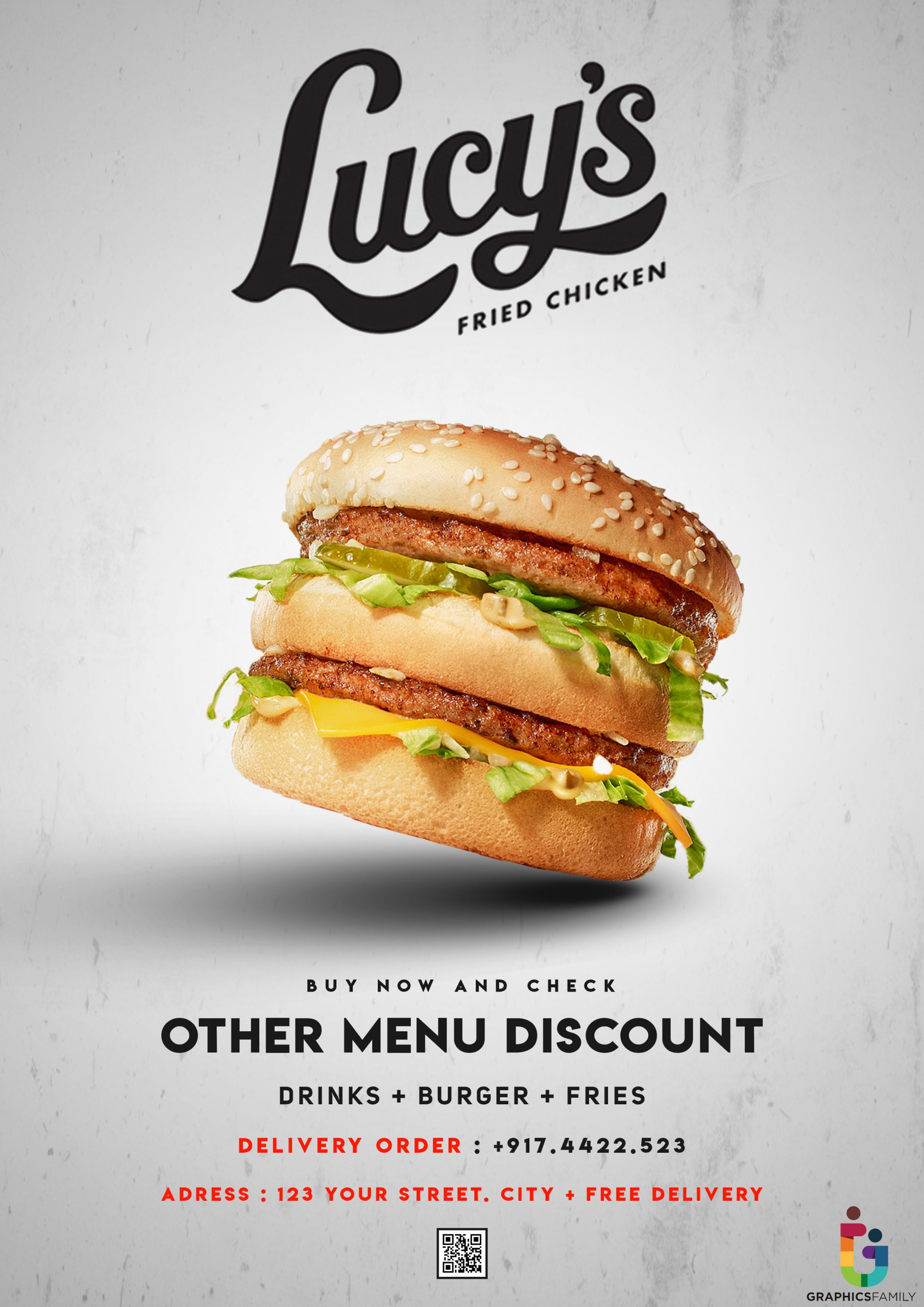 Spicy-Burger-Poster-Design