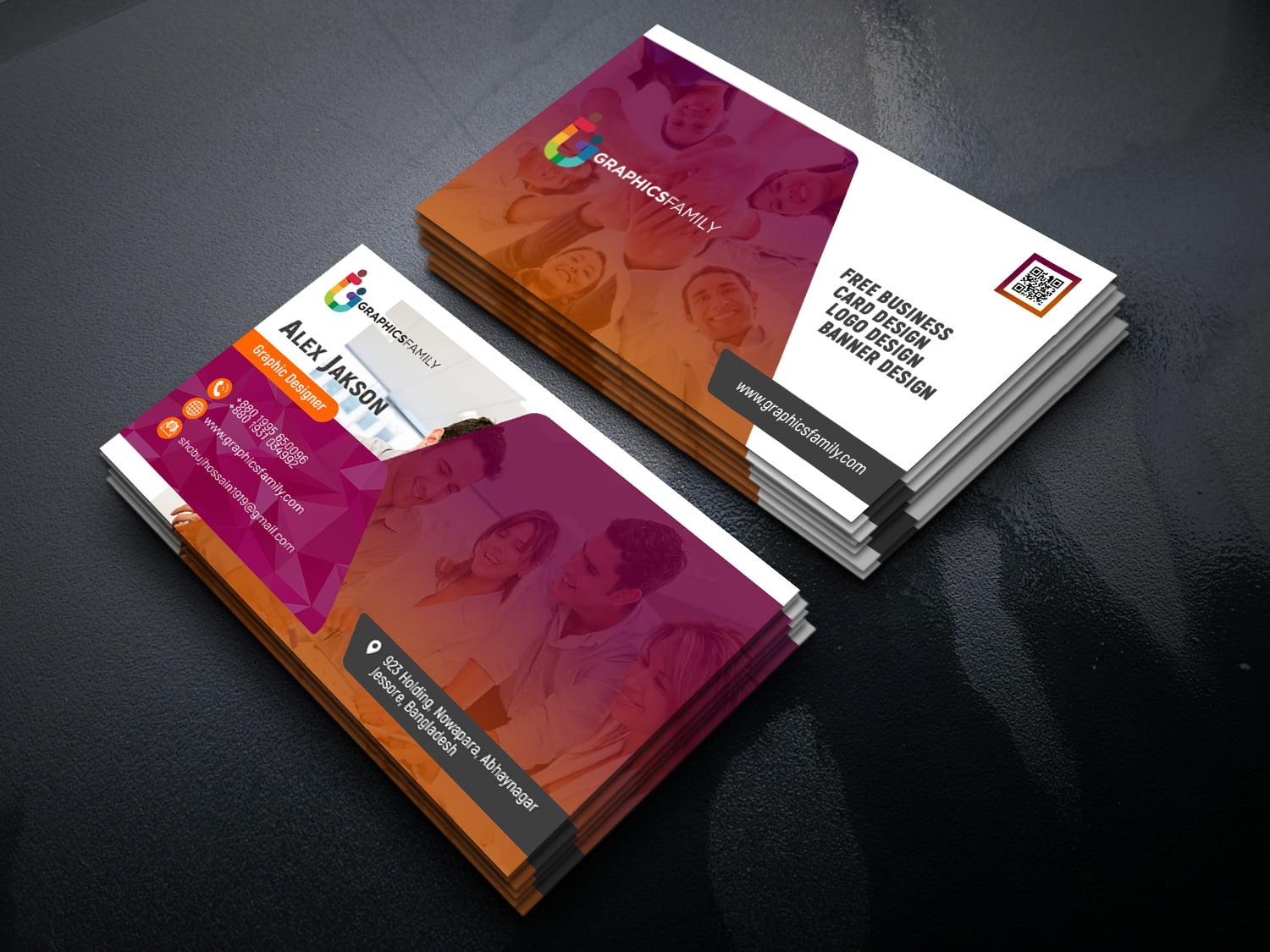 Web Design Studio Business Card Template Download
