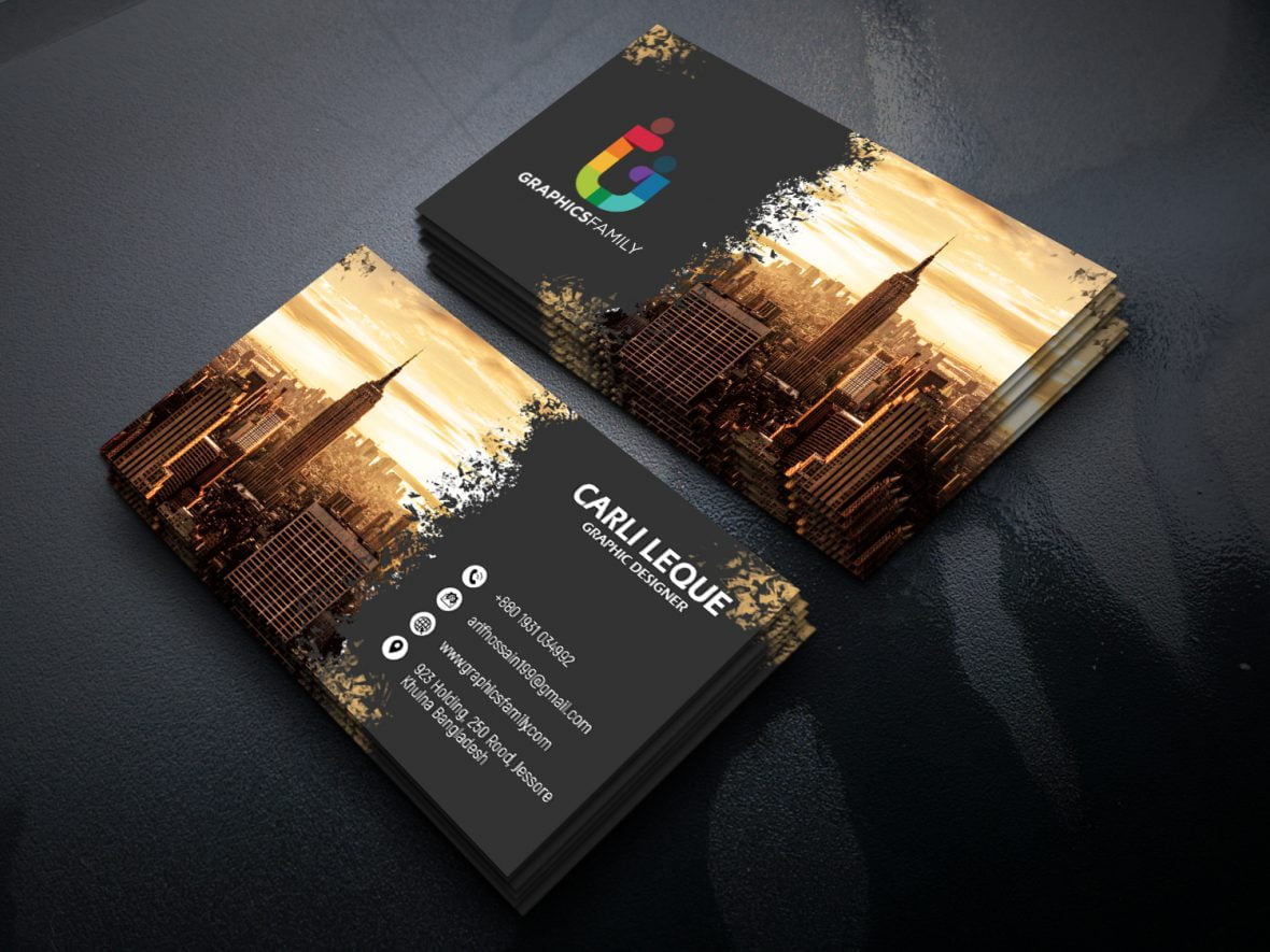 Advertising Operations Specialist Business Card Design