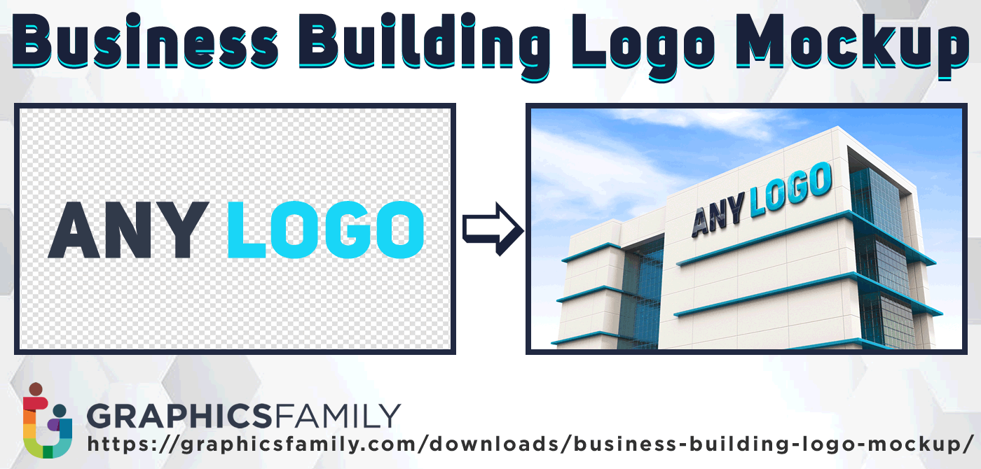Business Building Logo Mockup – GraphicsFamily