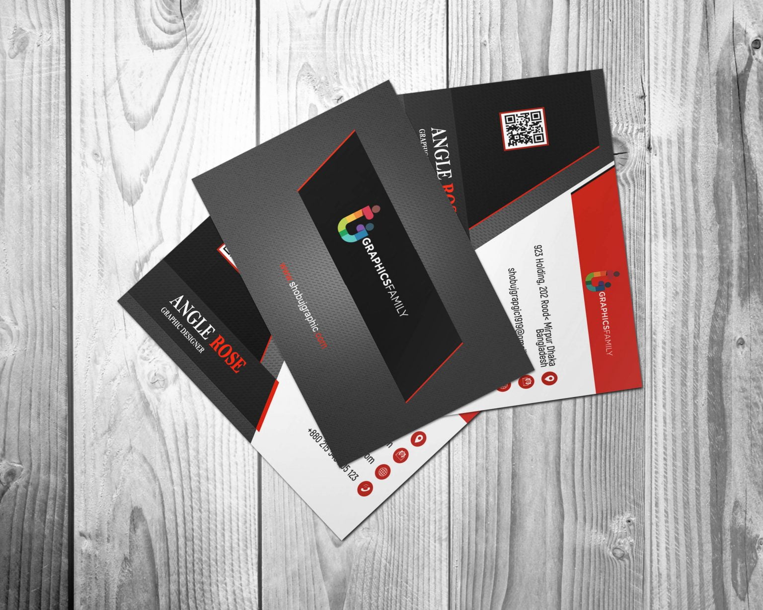 Commercial Banker Business Card Design – GraphicsFamily