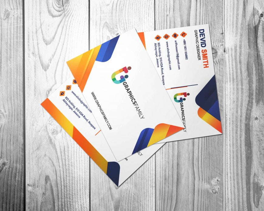 🧑🏼‍💼 Account Executive Business Card Design – GraphicsFamily