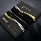 Equity Research Analyst Business Card Design