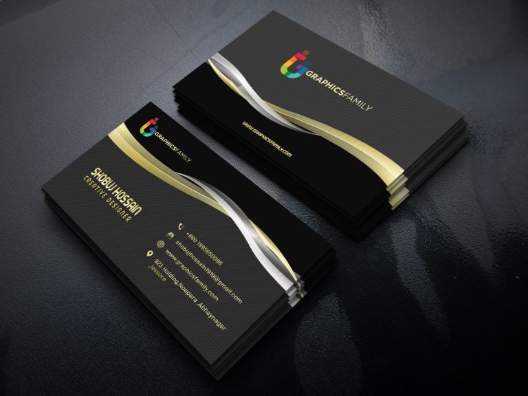 Equity Research Analyst Business Card Design – GraphicsFamily