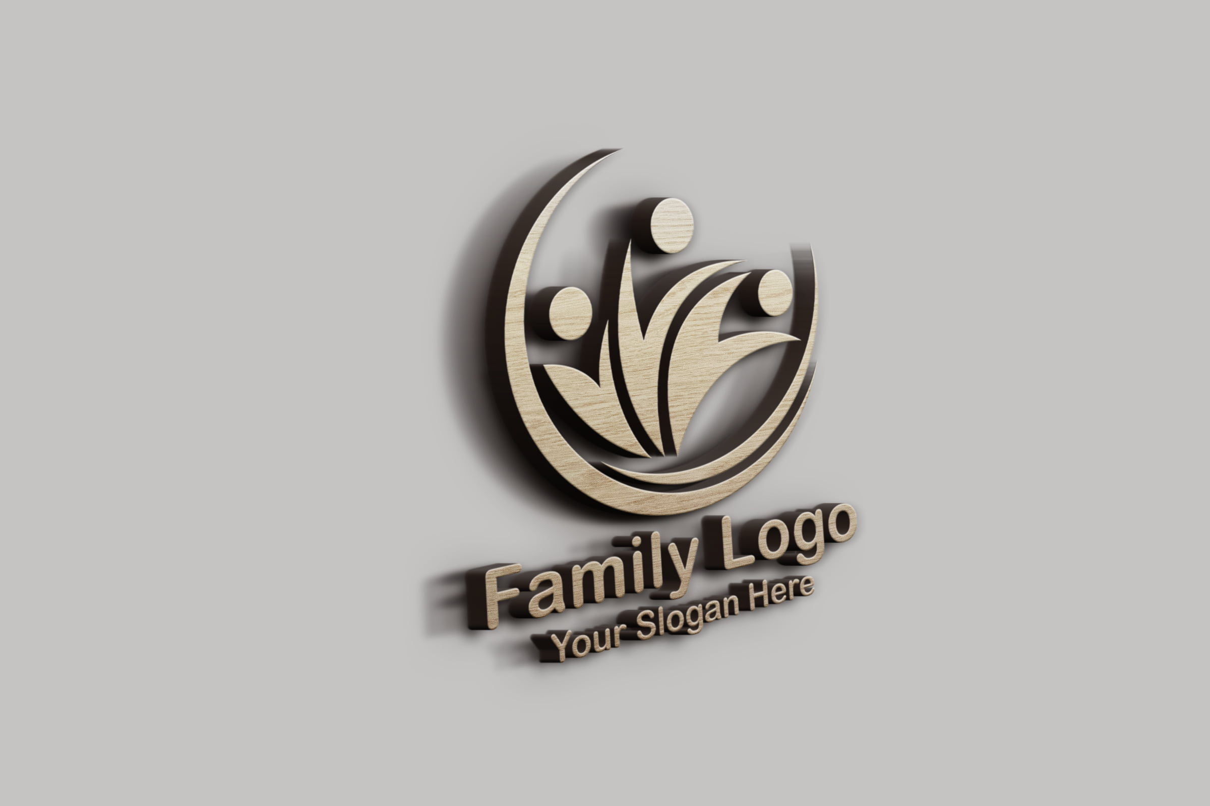 Family Logo Vector PSD Download