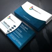 Financial Advisor Business Card Template