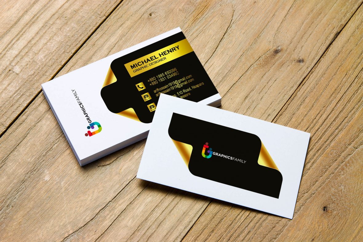 Actuarial Analyst Business Card .PSD Template – GraphicsFamily