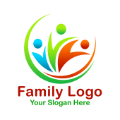 Free Family Logo Vector – GraphicsFamily
