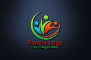 Free Family Logo Vector – GraphicsFamily