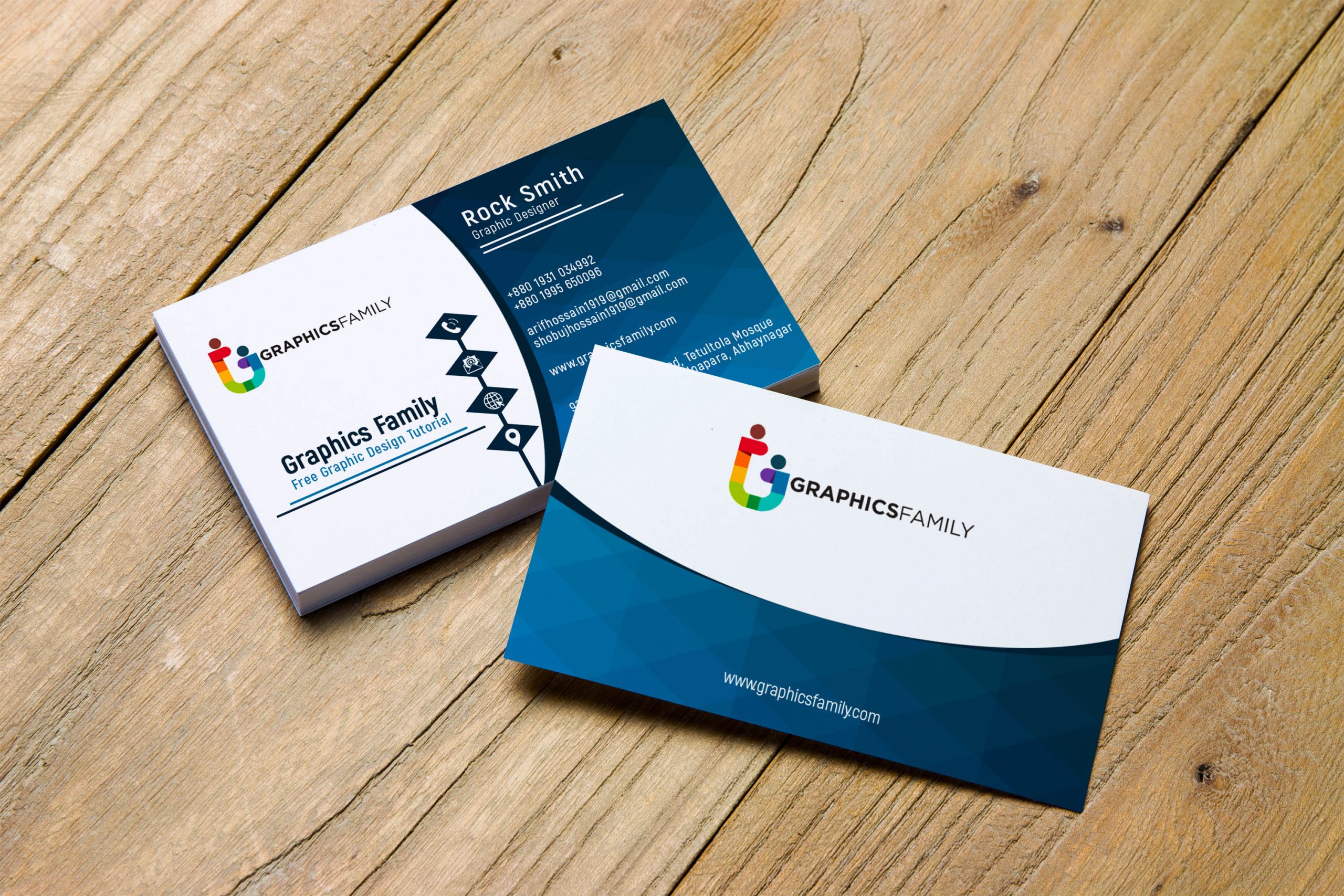 Financial Advisor Business Card Template - GraphicsFamily