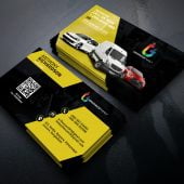 Stylish Automotive  Business Card Design