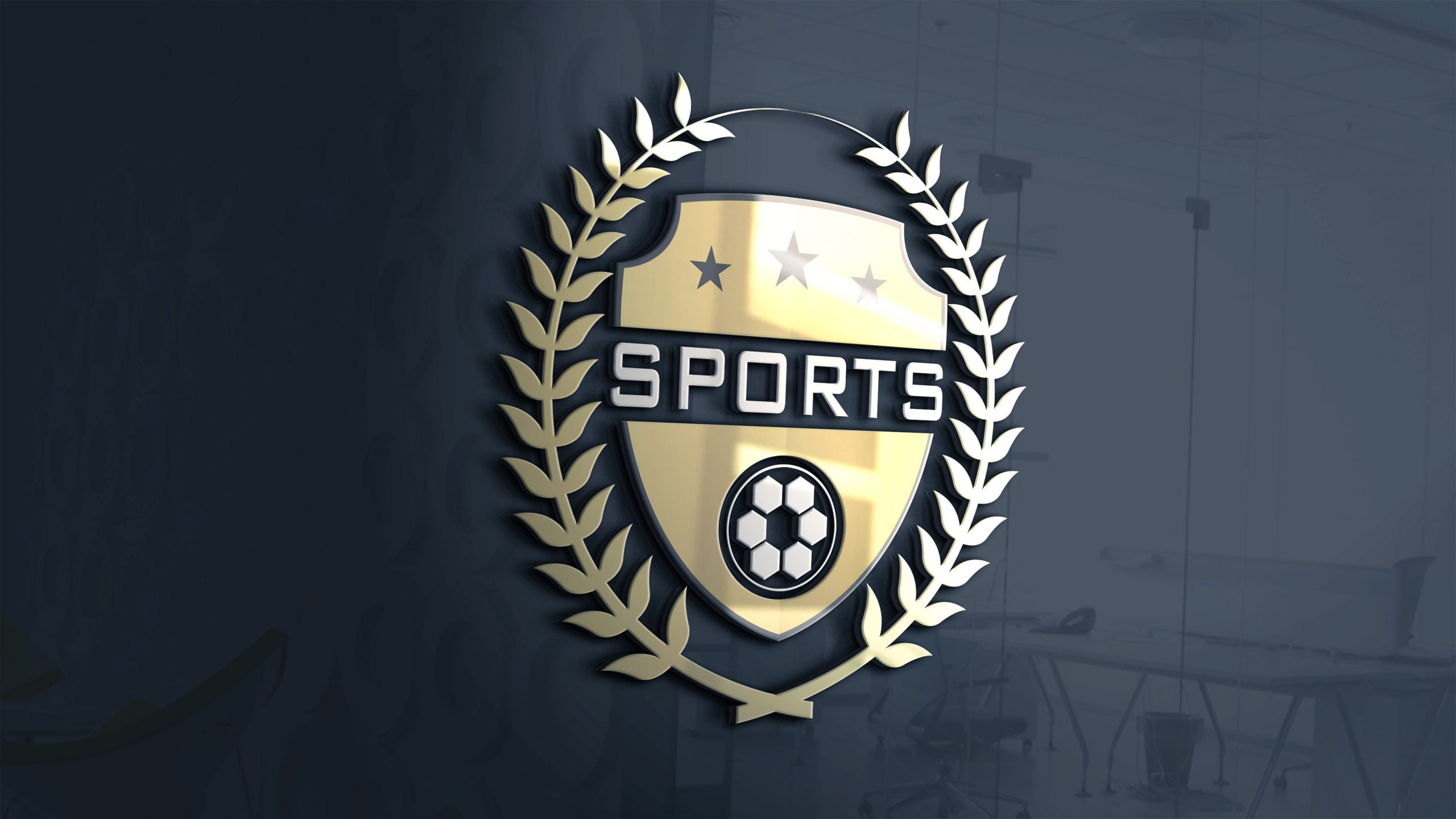 Football Club Emblem Logo Template Photoshop Source
