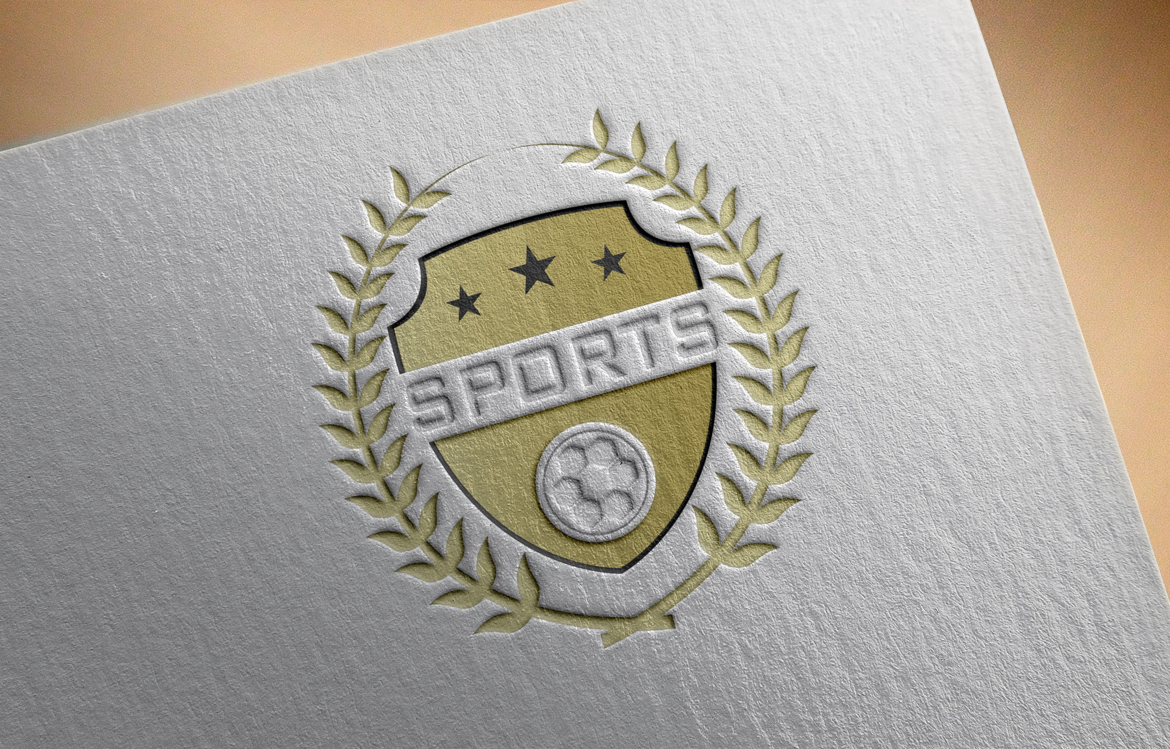 Free Photoshop Football Club Emblem Logo Template