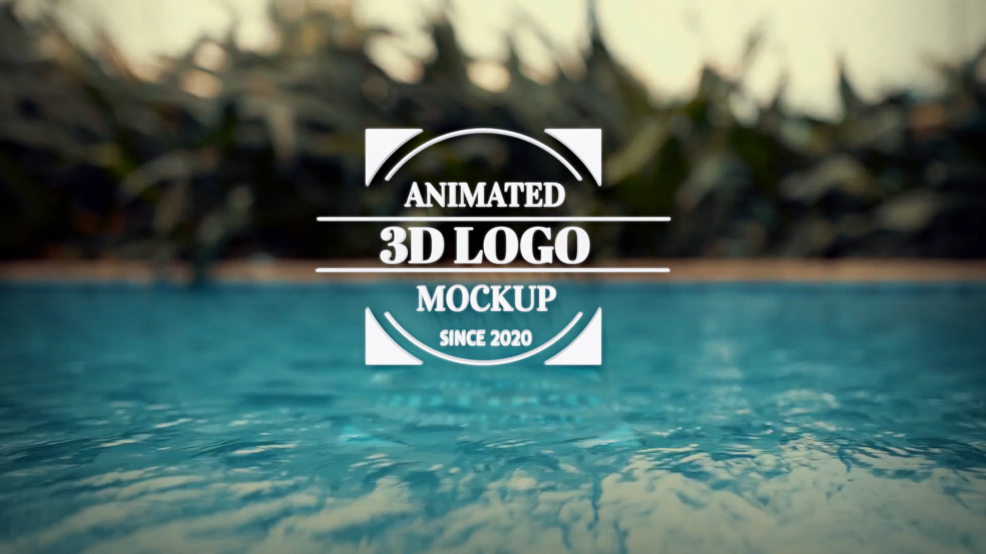 Photoshop Logo Animated  Mockup