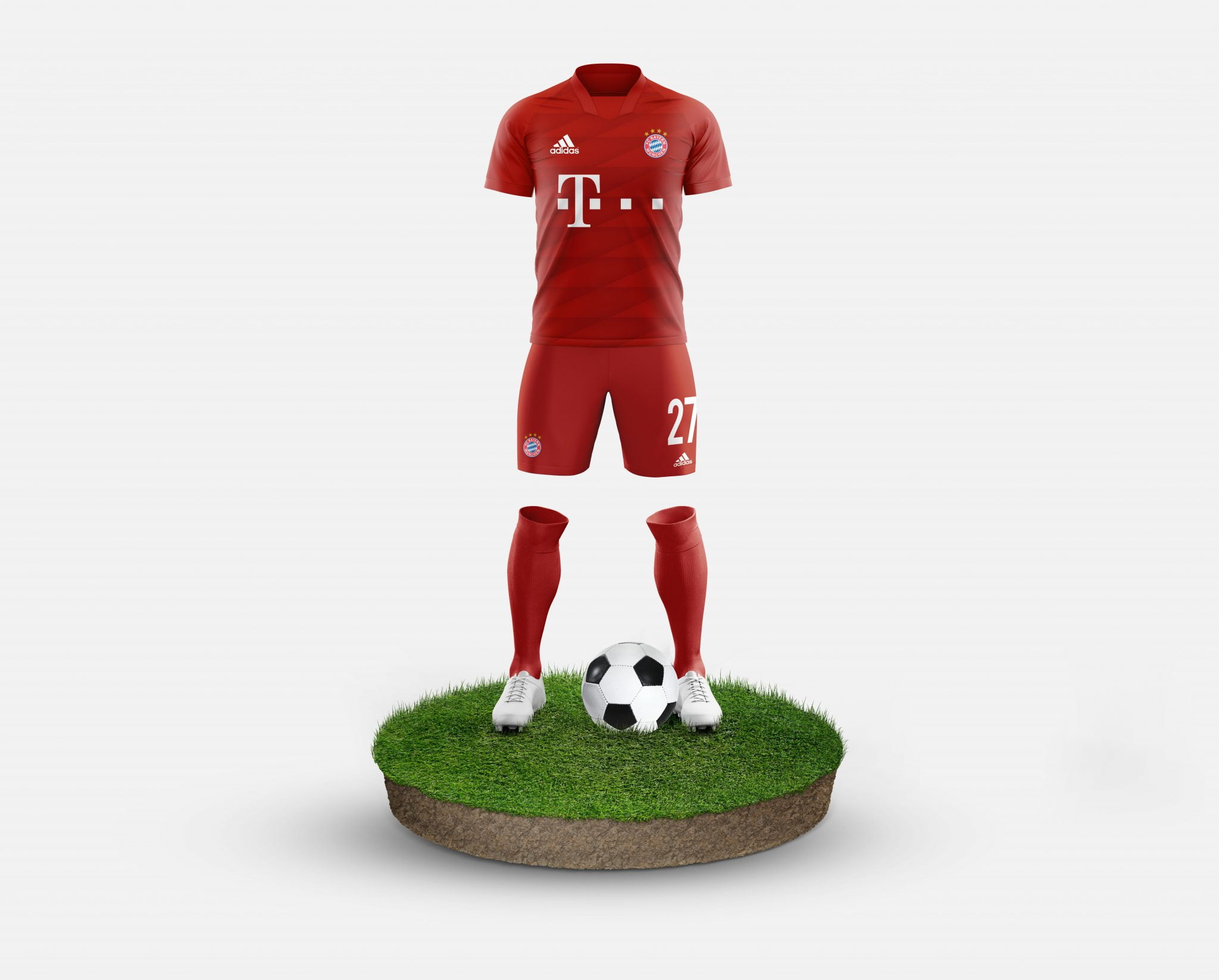 Download Free Football Kit Mockup Template - GraphicsFamily