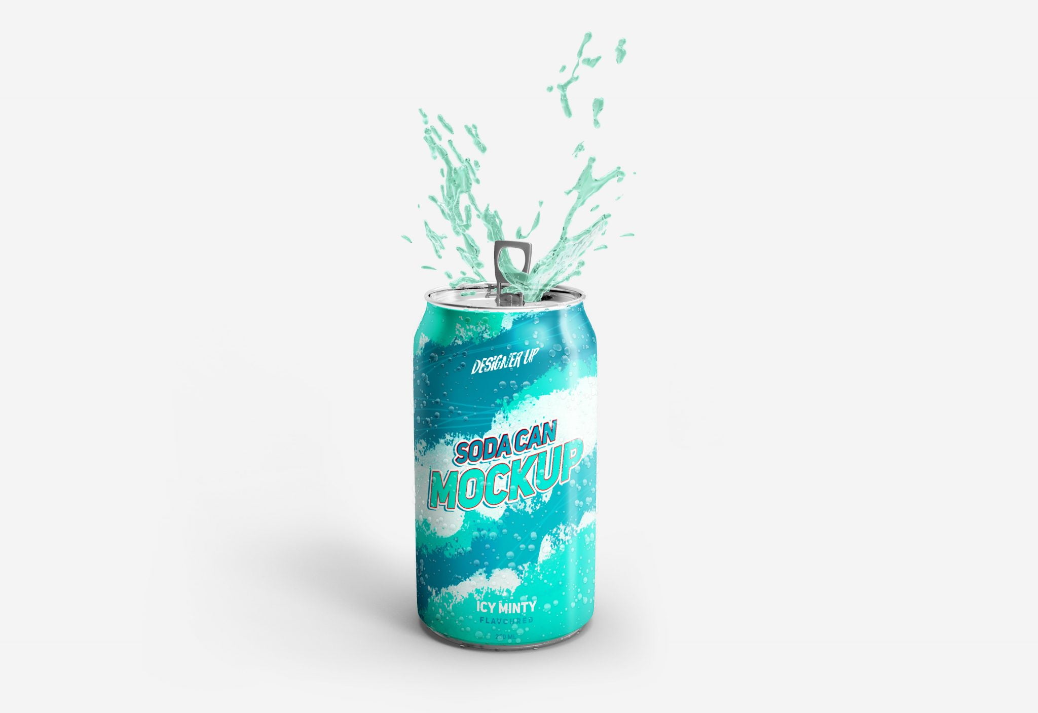 Free Soda Can Mockup – GraphicsFamily