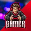 Free Gaming Logo Mascot – GraphicsFamily