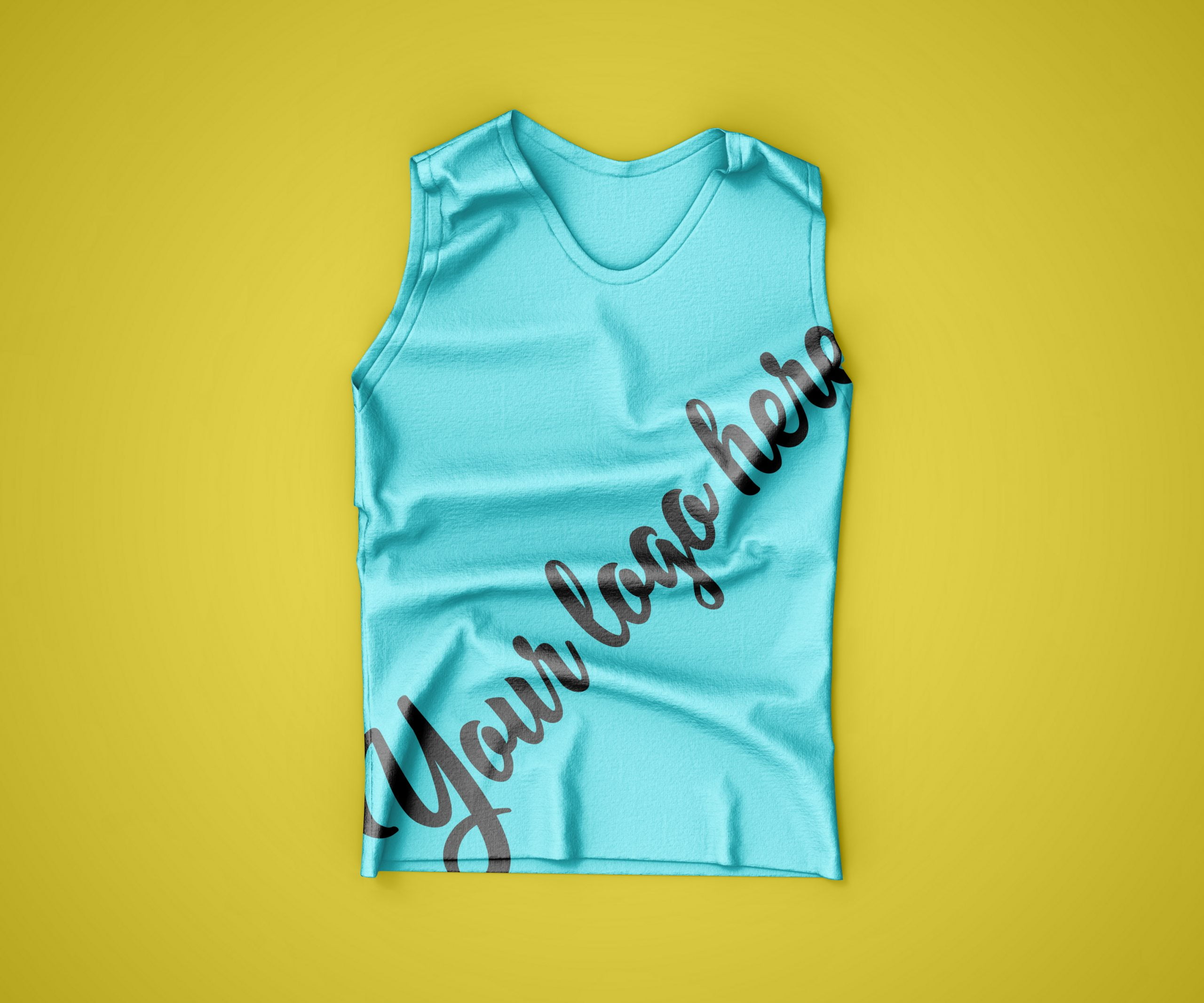 Download Free Tank Top Mockup - GraphicsFamily