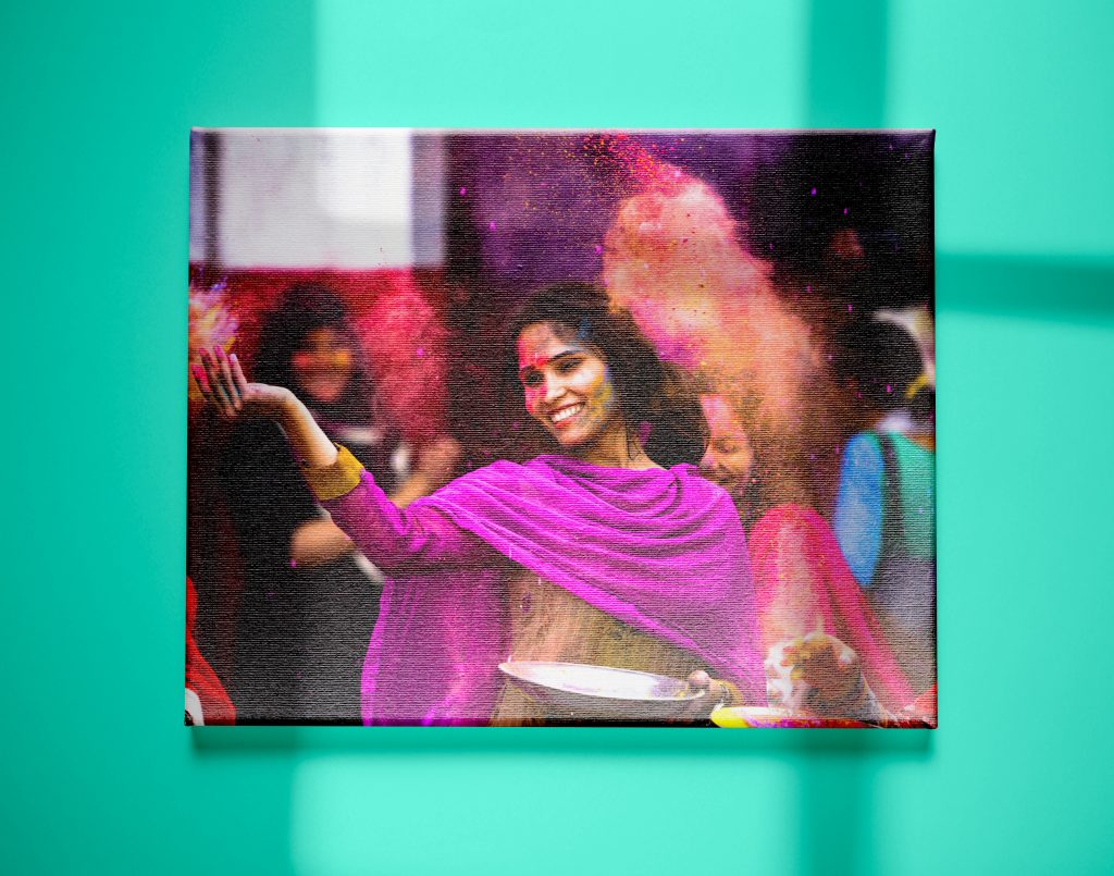 Free Canvas Painting Mockup GraphicsFamily