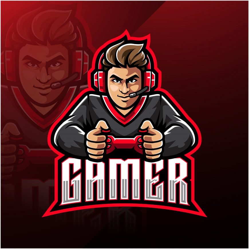 Logo Gamer - Vetores e Arquivos PSD Grátis para Download